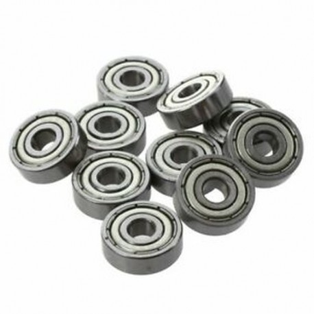10 db 625ZZ 5 mm x 16 mm x 5 mm árnyékolt mély horony radiális gömbcsapágy G4Y8