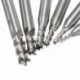 SWT 12db / készlet 2-6 mm-es HSS egyenes szárú 4 horony végmaró maró CNC fúró Bi U8Q6