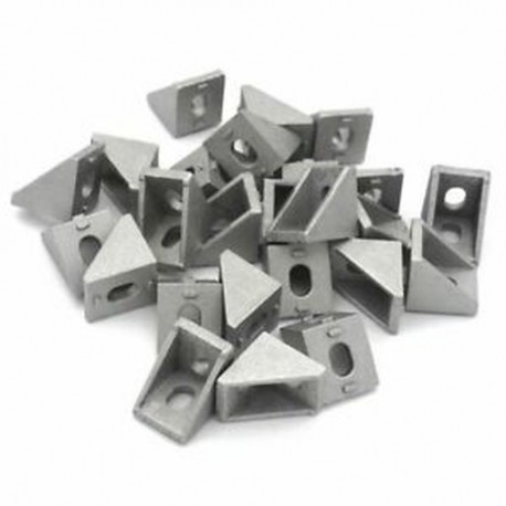 2020-as sarokkonzol a 20 mm-es extrudáláshoz Méret 20x20x17mm Csomagolás: 25 K8S9