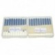 20 db 0,1 mm 10 ° 15 ° 20 ° 30 ° C kemény ötvözetű keményfém PCB gravírozó bit CNC Router G9J3