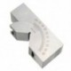 75x25x32mm precíziós mini állítható szögű V blokkmarás 0 fok - 60 D M8Y6