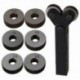 4X (ikerkerekek 0,5 mm, 1 mm, 2 mm, 1 mm-es átmenet, átlósan, durva, lineáris J4W9