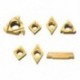 4X (12Mm 21Pcs / Set Shank eszterga eszterga tartó fúrószár   betét   csavarkulcsV9G4
