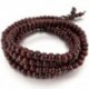 2X (6 mm-es nyaklánc tibeti piros szandál 216db gyöngy ima buddhista karkötő Man N4O3