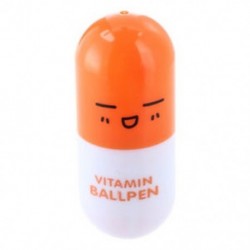 1X (Ballpoint Boli Mini Mikrohullámozható Narancssárga Kék tintafényű kapszula, Por M5X0