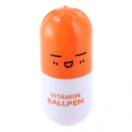 1X (Ballpoint Boli Mini Mikrohullámozható Narancssárga Kék tintafényű kapszula, Por M5X0