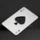 2X (Spades póker bár ász játékkád ász Soda rozsdamentes acél sör palack V2U7