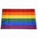 Gay Pride Rainbow Flag 5`x3` Z5J3