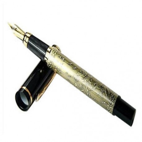 baoer 507 dombormű fém nyolc ló toll (zöld bronz) D4Q5