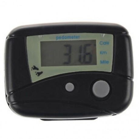 LCD futáslépéses elektronikus digitális lépésszámláló, séta kalóriaszámláló távolság X1H7
