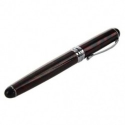 jinhao X750 mélyvörös toll közepes finomságú nib tinta töltőtoll Office Business I7J7