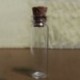 2X (20 db 11X32Mm apró, mini, üres, átlátszó parafa üveg palackok, 2 ml R2M8 üveg)