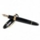 1X (JINHAO 159 18KGP 0,7 mm-es KÖZPONTI BROAD NIB FOUNTAIN PEN ingyenes Office Fountai L4L7