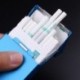 2X (ultravékony kreatív személyiségű cigarettatok vékony fém csúszó cigaretta F5R8