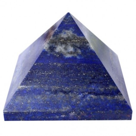Természetes Lapis Lazuli kristály piramis torony 3 cm-es gyógyító ajándék otthon L2T5