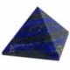 Természetes Lapis Lazuli kristály piramis torony 3 cm-es gyógyító ajándék otthon L2T5