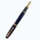 2X (Jinhao x450 töltőtoll mélykék Twist és arany O5Y4)
