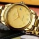 Arany és fehér arc - Fngeen világító férfi csontváz órák Steampunk Fashion automatikus csontváz G0J2