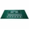 180X90Cm póker asztalterítő Texas Hold`Em póker elrendezések Asztalterítő filc 10 P D8L6