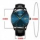 2X (a DOM férfiak számára a Top Brand Luxury Quartz karóra alkalmi kvarcóra Leather R9X7
