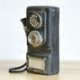 2X (falra szerelhető, vintage telefon-nosztalgikus kézműves szüreti, régimódi Wa F7N4 kézműves