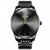 2X (DOM férfiak nézi a Top Brand Luxury Quartz karóra alkalmi kvarc órát Alloy Me A4U3