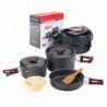 Naturehike kültéri étkészlet kemping túrázás 1 konyhai készlet 4 az 1-ben Picnic Fo C3N0