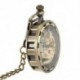 6X (mechanikus zsebóra Steampunk Retro luxus zsebóra férfiak és Wo R4I7