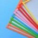 4X (10 db papíráru-tároló táskák, iskolai irodai kellékek átlátszó Pvc SewO6E8