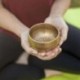 8X (3,2 hüvelykes tibeti éneklő tál Zen meditációs jóga meditációs tál fa O1P1
