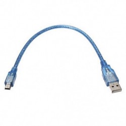 Új USB 2.0 A aljzatból mini USB B 5 tűs dugaszoló adatkábel-adapter átalakító F3H8