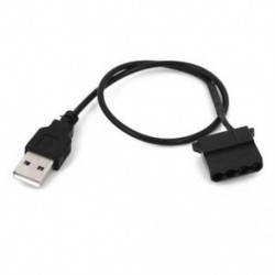 1X (PC ventilátor 4 tűs 12–5 V USB 2.0 csatlakozókábel-adapter C3T3)