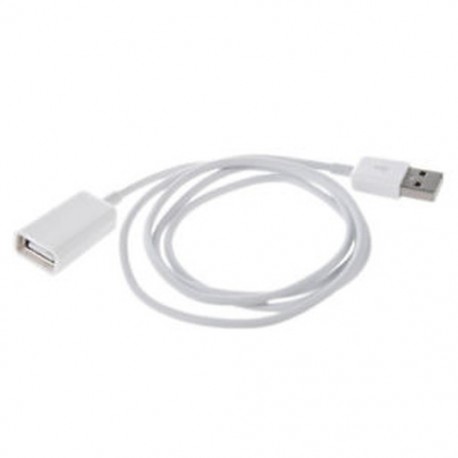 USB A férfi és a női M / F hosszabbító kábel fehér 40 U8S1