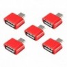 5db ÚJ Micro-USB aljzat USB 2.0 aljzathoz mini mini adapter OTG átalakító Q7D7-hez