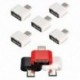 5db ÚJ Micro-USB aljzat USB 2.0 aljzathoz mini mini adapter OTG átalakító Q7D7-hez