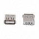 10 db egyenes forrasztható USB A típusú csatlakozó Z5L1 dugaszoló aljzathoz