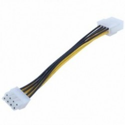 SODIAL (R) 6-tűs PCI-8-tűs PCI-E MF D6B3 tápkábel-adapter