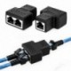 2 portos RJ45 Splitter adapter LAN hálózati Ethernet Extender csatlakozódugasz L W2N6
