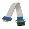PCI-Express PCI-E 1X Riser Card Flex Extender Kábel PC I2R7 G5E4-hez