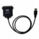 Új párhuzamos portos Db36 Lpt nyomtató, USB Express kártya átalakító, fekete K0M1