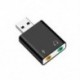 7.1-csatornás alumínium ötvözetű USB hangkártya számítógép - Külső hangkártya Usb7 C4N2
