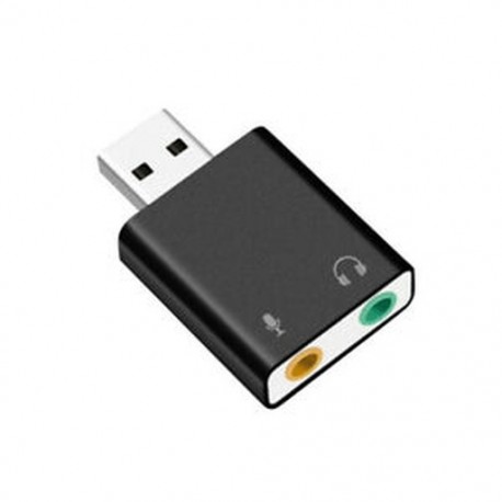 7.1-csatornás alumínium ötvözetű USB hangkártya számítógép - Külső hangkártya Usb7 C4N2
