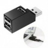 1X (nagy sebességű 3 portos USB 2.0 Multi HUB Splitter bővítő asztali PC B3G4 laptop)