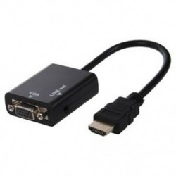 1080P HDMI aljzat VGA aljzathoz kábel-video konverter adapter HD átalakítás C Y6Q0