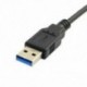 USB 3.0 - 7   6 13Pin Slimline SATA laptop CD / DVD ROM optikai meghajtó adapter G2M8