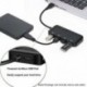 1X (Rendkívül vékony USB 3.0 4-portos hub egy-négy USB-hub 4-portos kapcsoló T8M9)