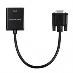 1X (VGA-ból HDMI átalakítóhoz számítógép-monitor a TV-ből VGA-ba HDD-vel, L8P4 audióval)
