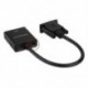 1X (VGA-ból HDMI átalakítóhoz számítógép-monitor a TV-ből VGA-ba HDD-vel, L8P4 audióval)