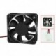 DC 12V 2Pins hűtőventilátor 60 mm x 15 mm PC-számítógép tokhoz, CPU Cooler BT