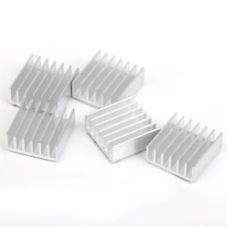 5 x hűvösebb 14 x 14 x 5 mm-es alumínium radiátoros grill málnás pite / az FPGA L8R5-hez